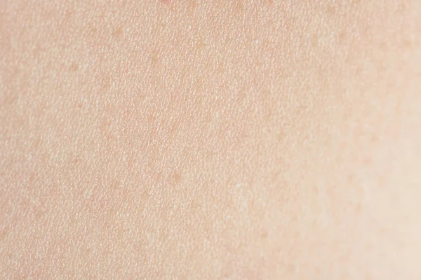 Fénystabilizált tiszta emberi bőr — Stock Fotó