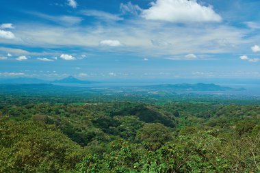 Nicaragua nature landscape clipart