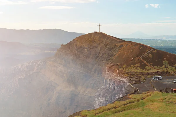 Crater of masaya volcano — Stock Photo, Image