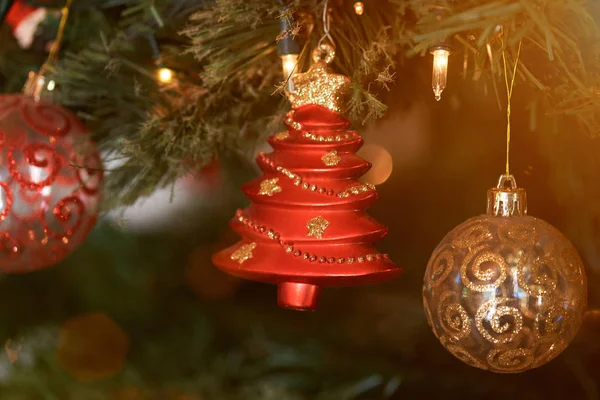 Juguetes de decoración para Navidad — Foto de Stock