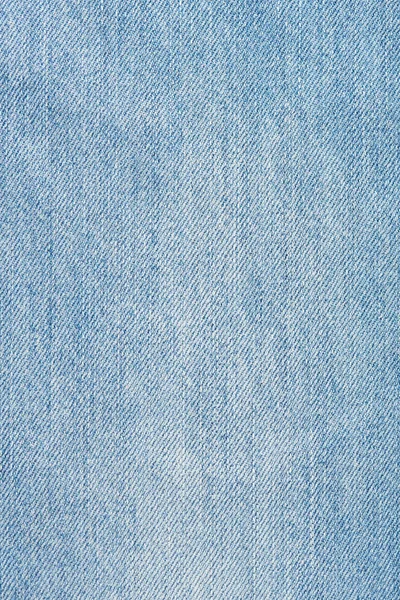 Textura de jeans azul claro — Fotografia de Stock