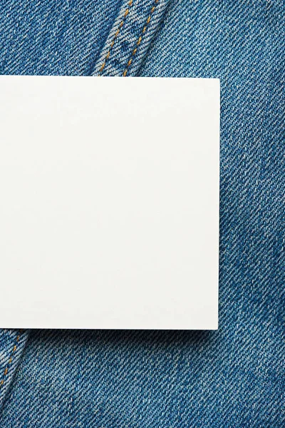 Beyaz boş etiket — Stok fotoğraf