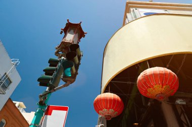 Çin kasaba arka plan