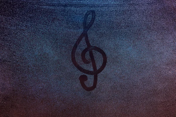Βασικό σύμβολο της μουσικής — Φωτογραφία Αρχείου