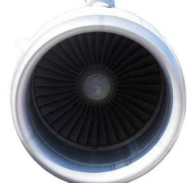 İzole uçak türbin