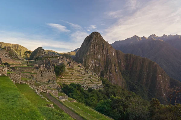 Inca machu picchu ciudad antigua — Foto de Stock