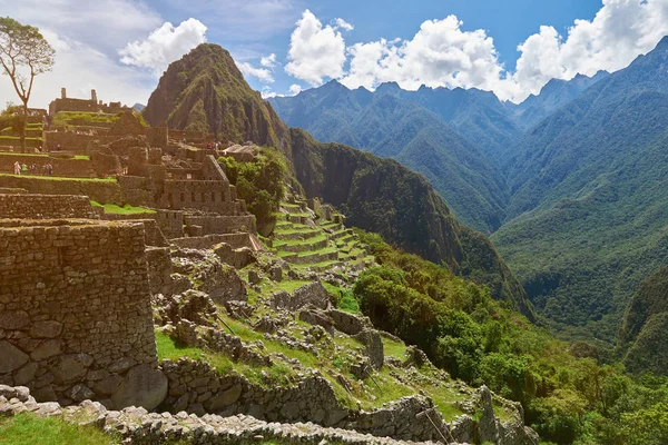 Ruinas incas Machu Picchu — Foto de Stock