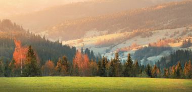 Bahar zamanında Yeşil Vadi