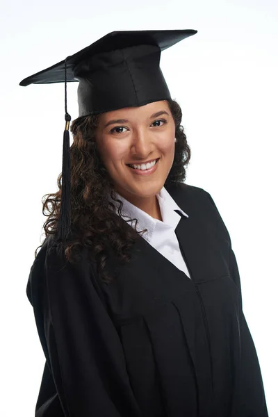 Beautiful young hispanic student girl — Stock Photo, Image