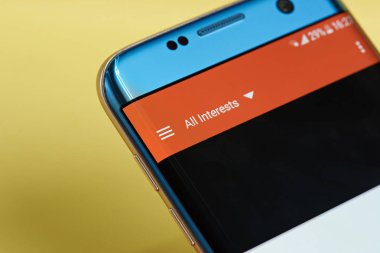 StumbleUpon uygulama menüsü