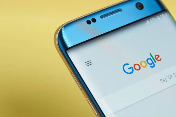 Google arama uygulama menüsü