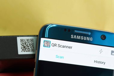 QR tarayıcı mobil uygulaması