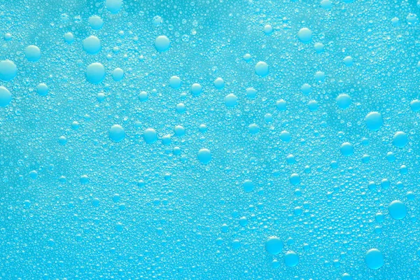 Colorful blue bubble background