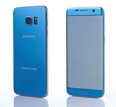 Perspektif Görünümü olarak Samsung Galaxy S7 kenarında