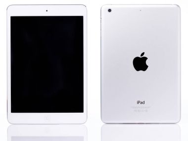 Beyaz ipad mini tablet