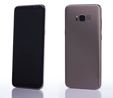 Modern smarphone perspektif görünümü