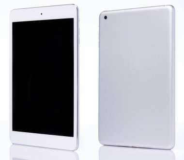 Perspektif Görünümü beyaz Tablet
