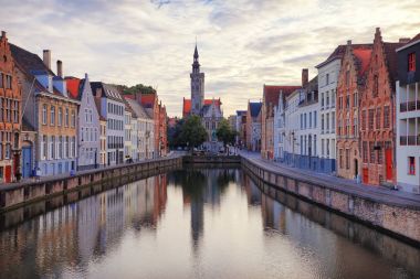Su kanalı Bruges