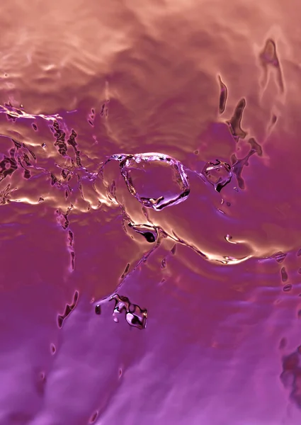 Macro van abstract water achtergrond — Stockfoto