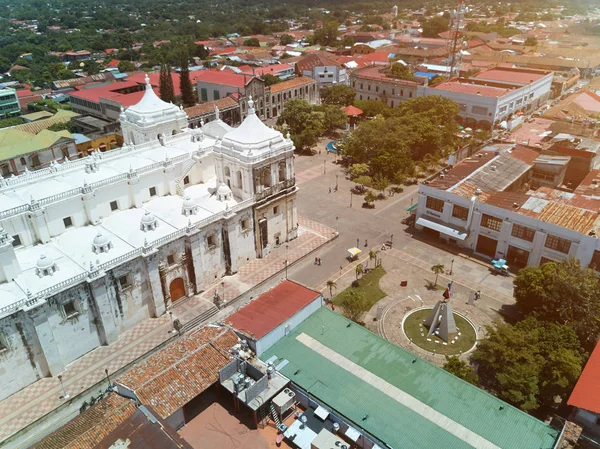 Kathedrale in leon nicaragua — Stockfoto