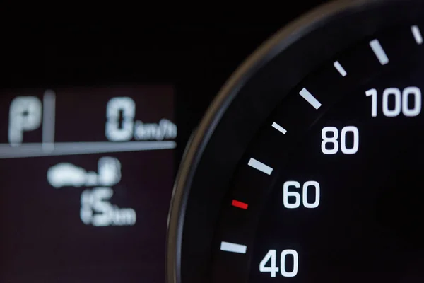 Close-up van modern auto dashboard — Stockfoto