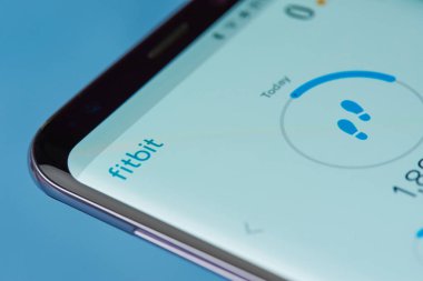 Fitbit uygulama menüsü