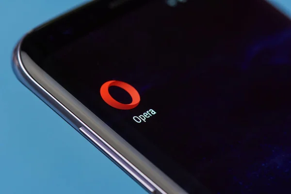Opera icône de l'application navigateur — Photo