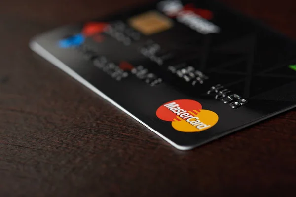 Close-up of master card — Stock Photo, Image