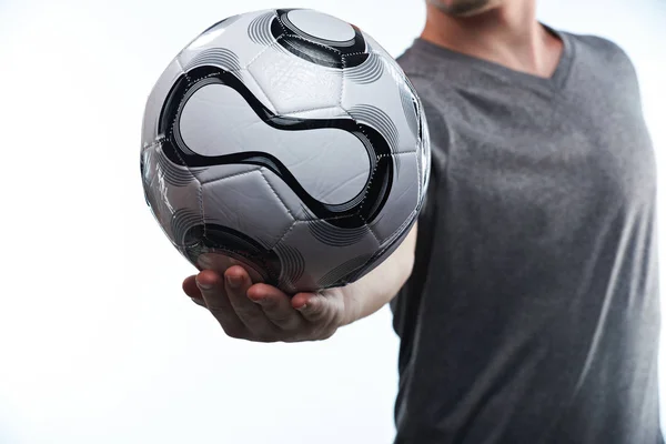 Modern football ball — Stock Photo, Image