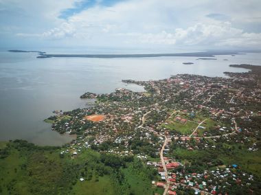 Nikaragua kıyıları şehirde