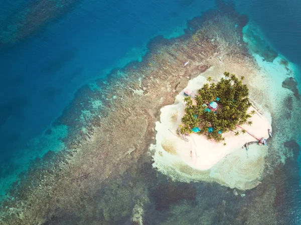 Karayip adada Üstten Görünüm