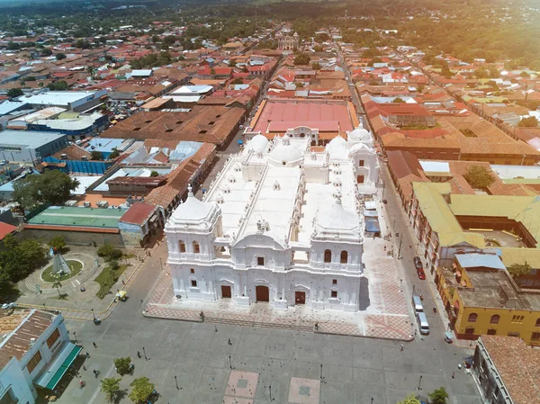 Leon şehir manzarası