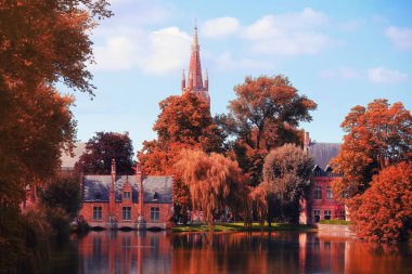 Brugge sonbahar günü