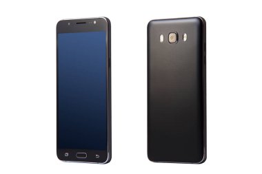 Perspektif Görünümü siyah modern Smartphone