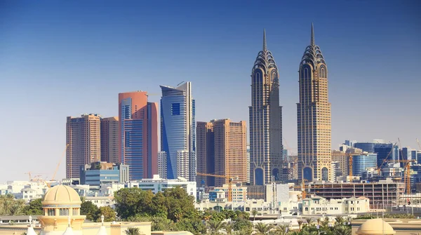 Dubai centro de negocios — Foto de Stock