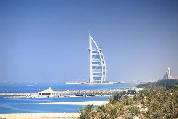 Areál hotelu Burj Al Arab Jumeirah — Stock fotografie