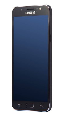 Samsung galaxy J7 smartphone perspektif görünüm