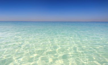 Dubai güzel deniz manzarası