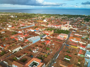 Panoramik cityscape og Granada şehir