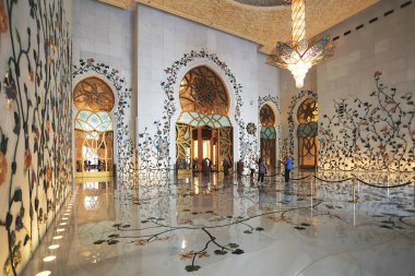 Sheikh zayed Camisi, abu dhabi, Birleşik Arap Emirlikleri