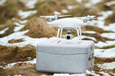 İle DJI indeks işlem hayalet 4 pro uçmaya hazır