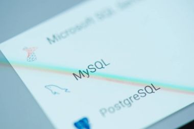 Microsoft SQL moblie menüsü