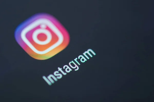 Ikon aplikasi Instagram — Stok Foto