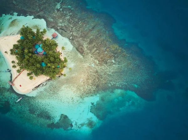 Isola dei coralli in Nicaragua — Foto Stock