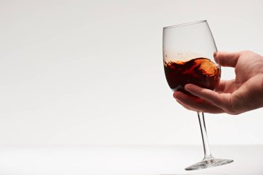 Kırmızı şarap içecek test