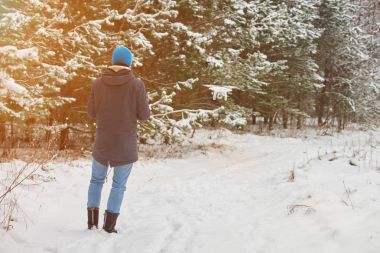 Manflying dron kış zamanında