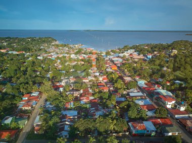 Bluefields Cityscape görünümünün üst