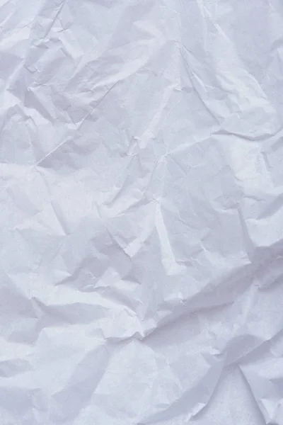 Buruşuk beyaz kağıt sayfa — Stok fotoğraf