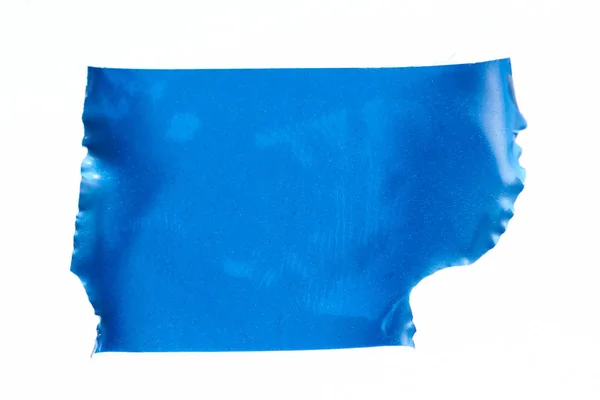 Darab műanyag kék szalag — Stock Fotó