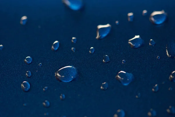 Macro de gotas de agua — Foto de Stock